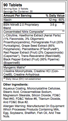 BSN-Nitrix-2.0-90-Tabs-Nutritional-Facts.png (280×495)