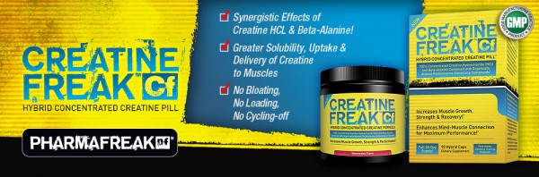 Pharmafreak Creatine Freak Media Insert